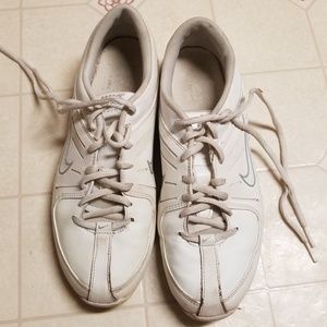 White Nike Air Shoes